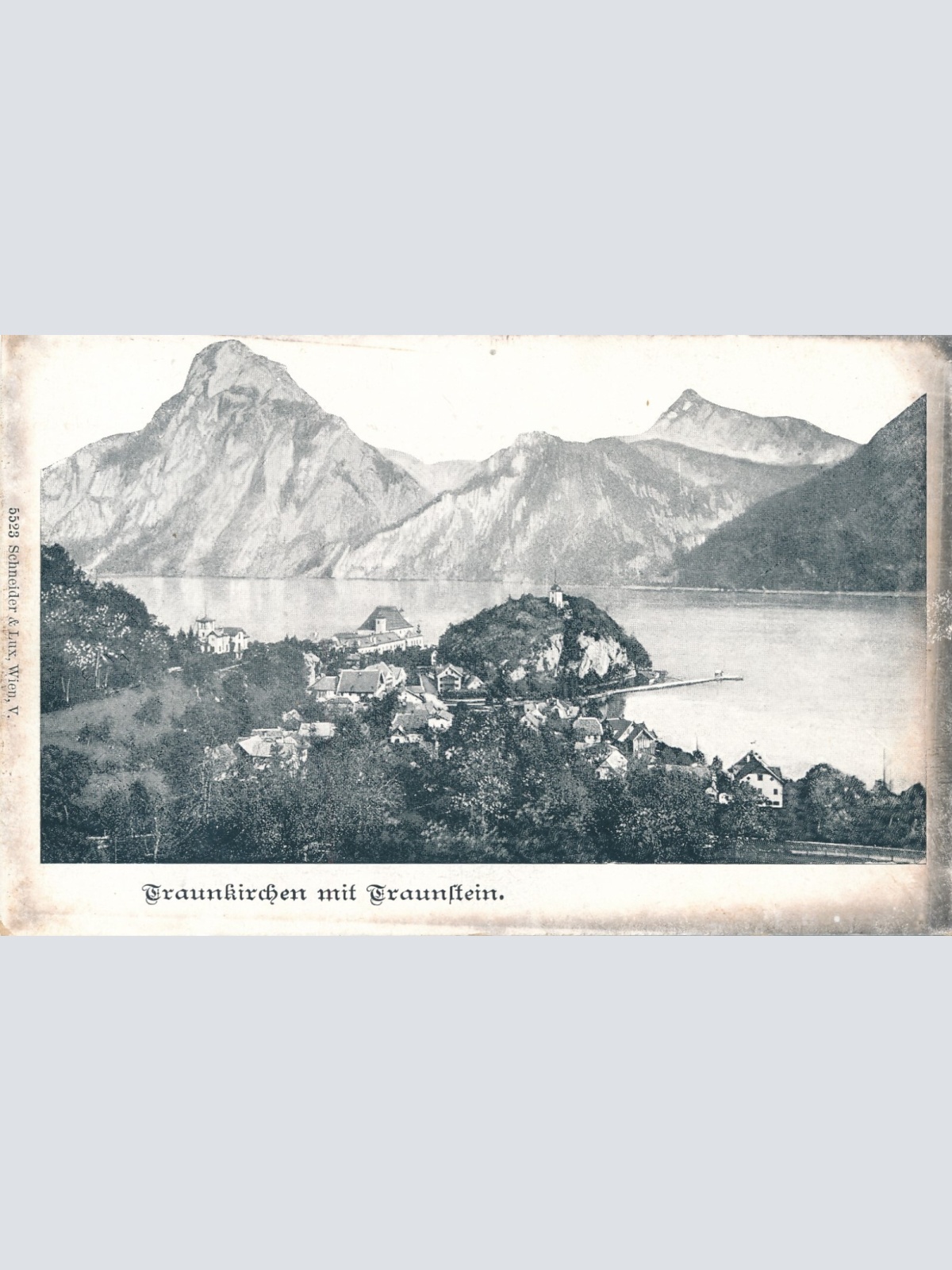 AK, Traunkirchen mit Traunstein, Oberösterreich (S2277)