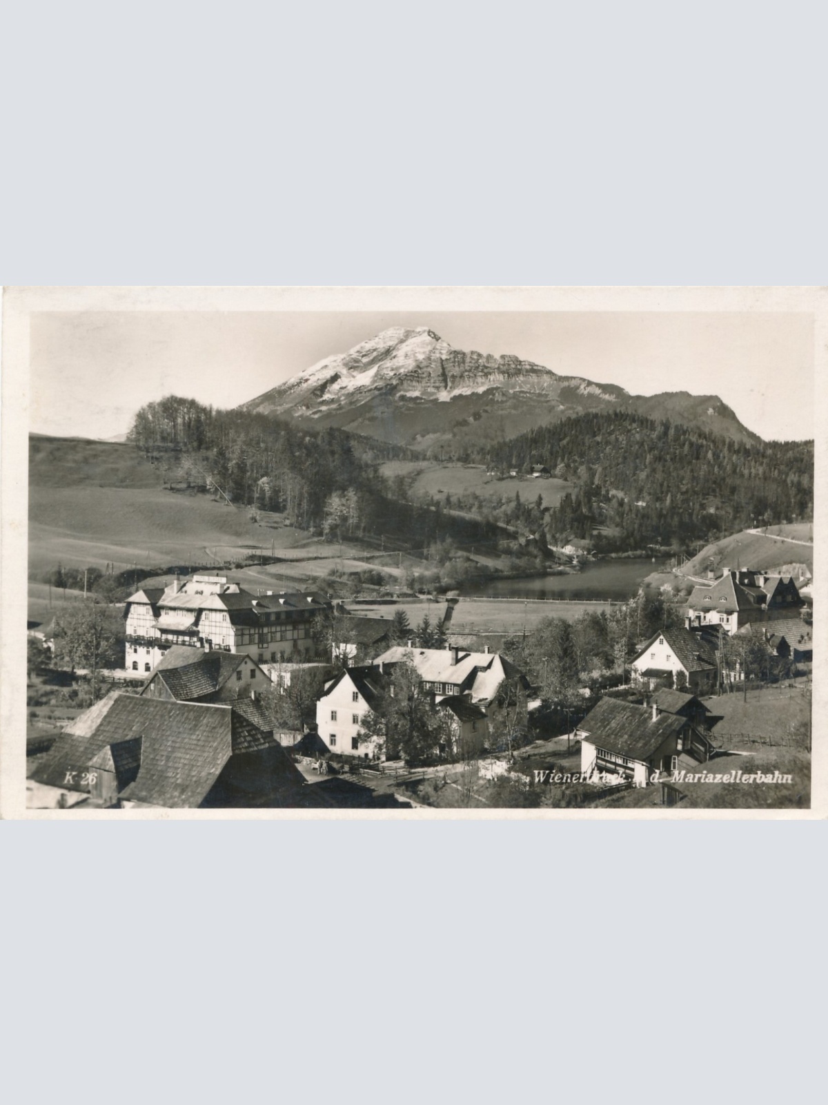 AK, Wienerbruck, Mariazellerbahn, Niederösterreich (S2258)