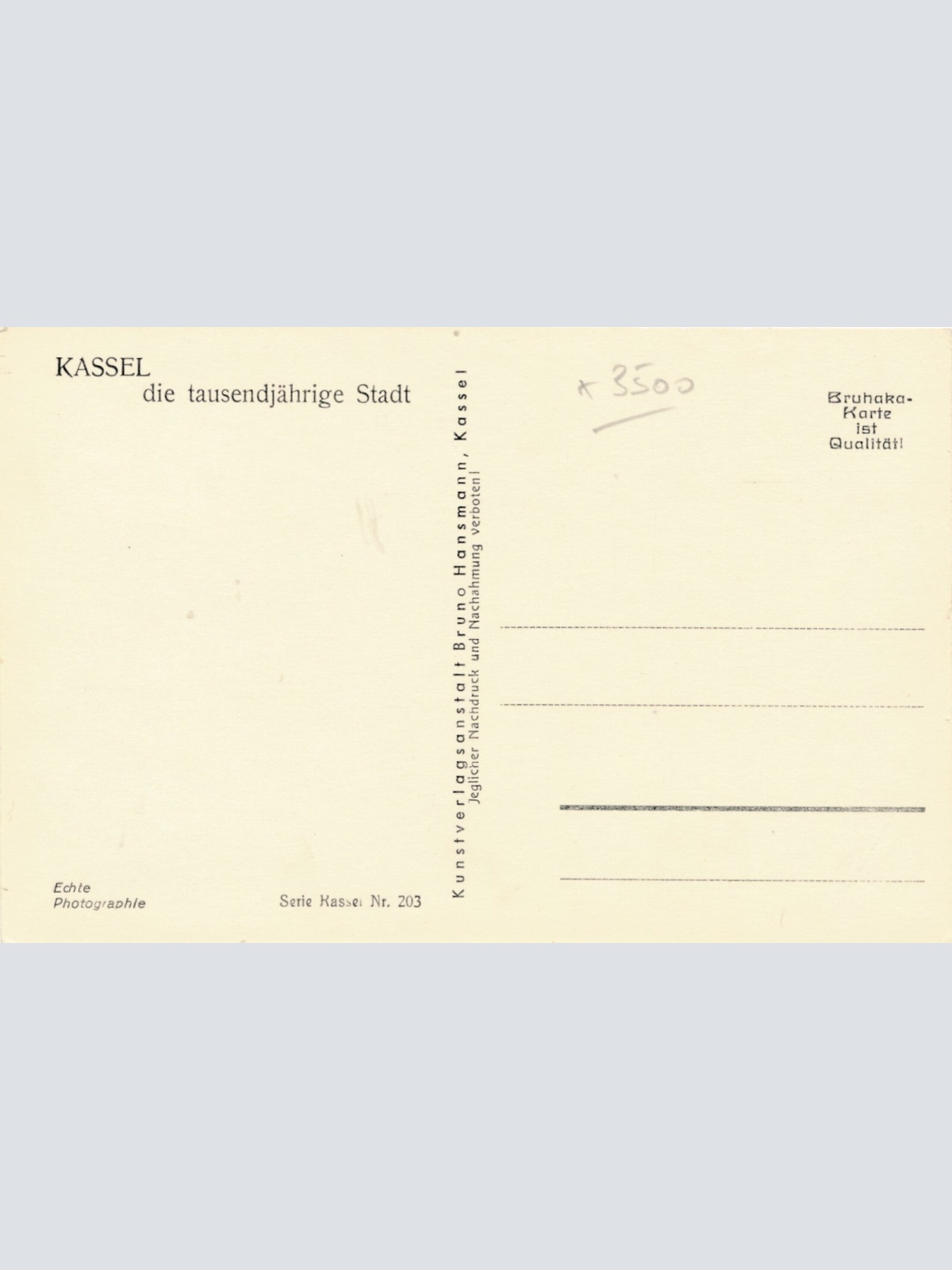 AK, Kassel, Friedrichsplatz, Hessen, Deutschland (S2280)