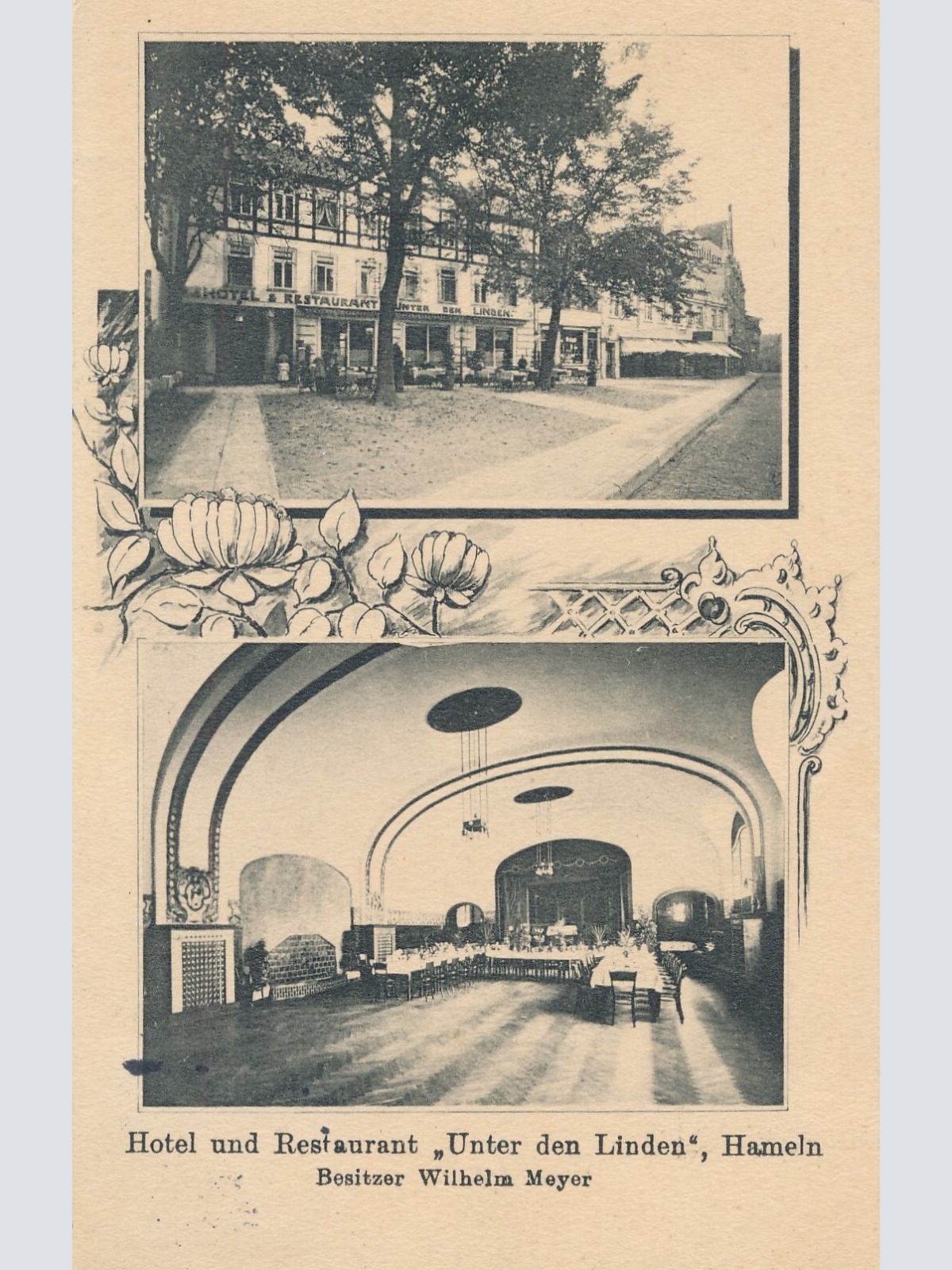 AK, Hotel unter den Linden, Hameln, Deutschland (S2285)