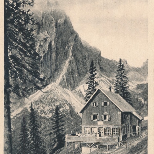 AK, Reintal bei Füssen, Die Otto Mayr-Hütte, Tirol (S2308)