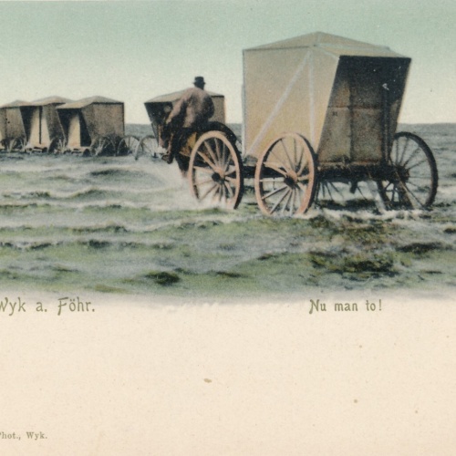 AK aus Wyk am Föhr Nu man to Schleswig-Holstein (6825)