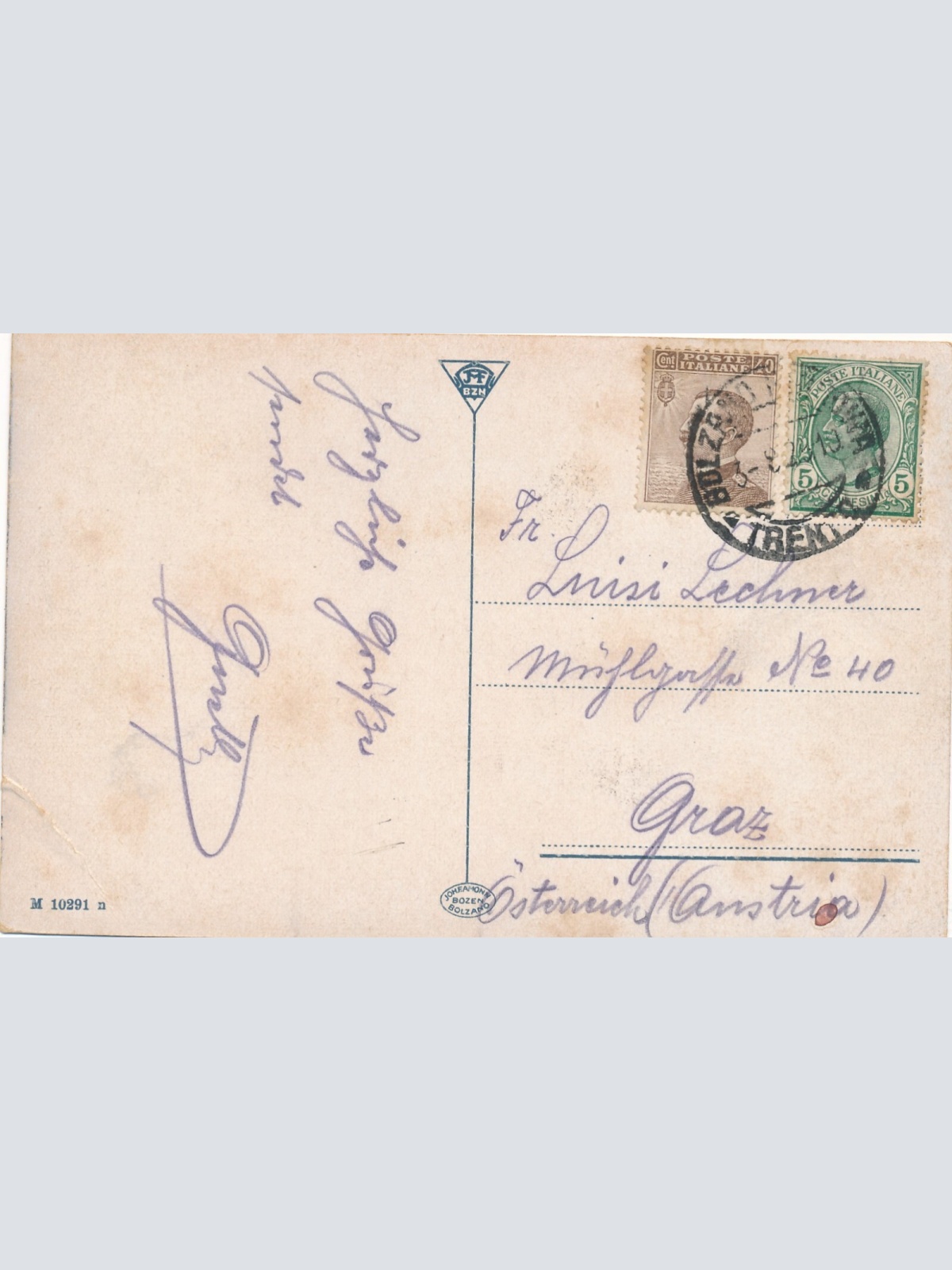 AK aus Bolzano - Bozen Italien Ansichtskarte (8824)