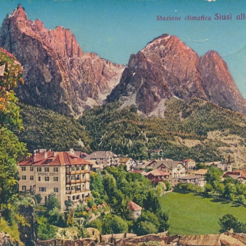 AK aus Siusi allo Sciliar Italien Ansichtskarte (8829)