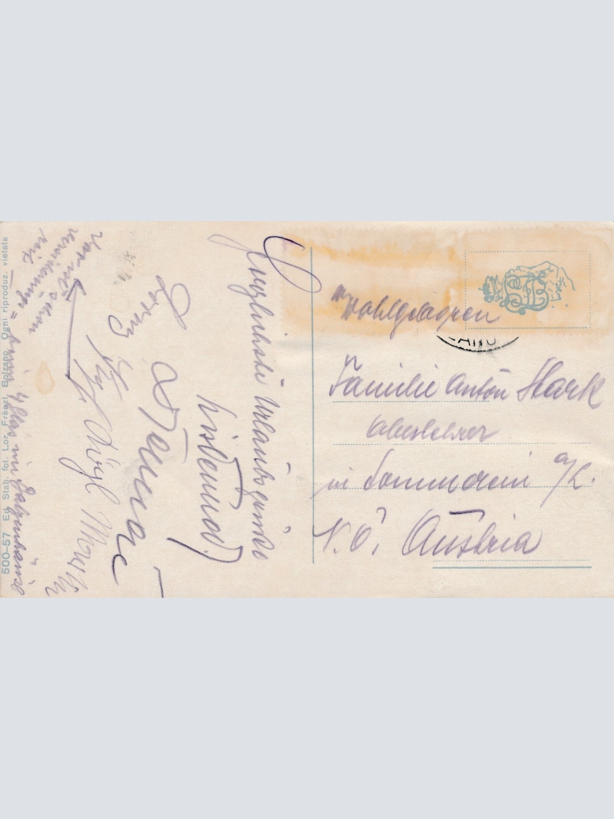 AK aus Bolzano - Bozen Italien Ansichtskarte (8830)