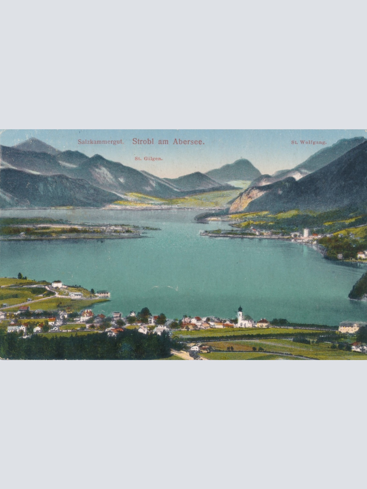 AK aus Strobl Salzburg Ansichtskarte (8815)