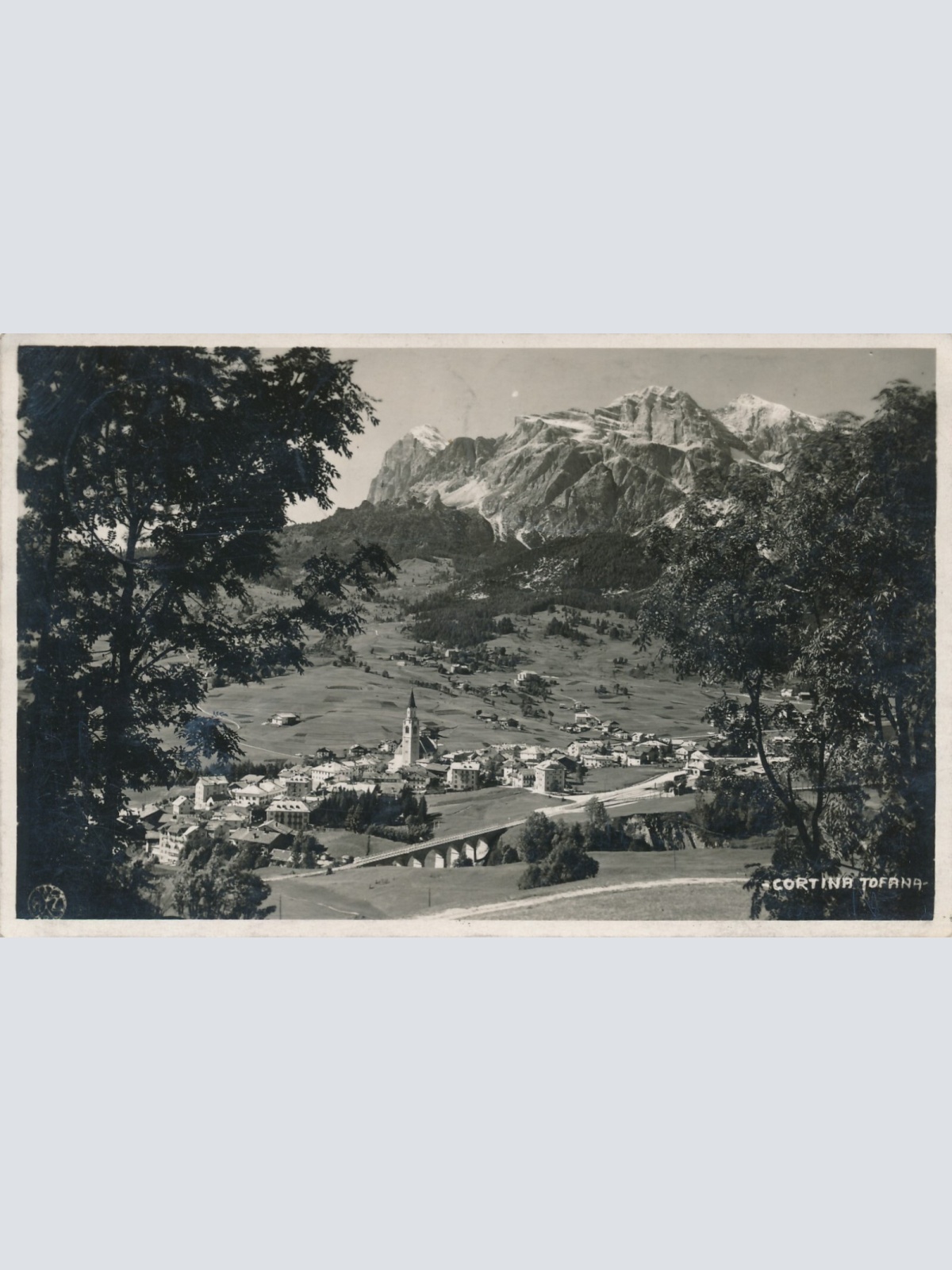 AK aus Cortina Tofrana Italien Ansichtskarte (8834)