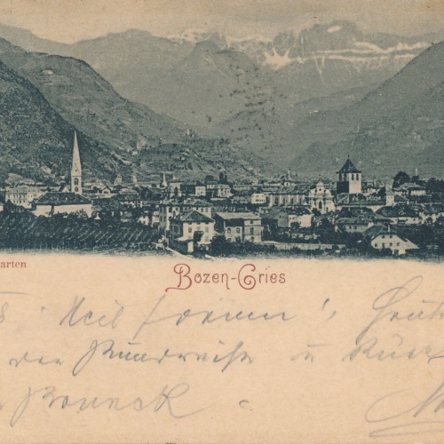 AK aus Bozen - Gries Italien Ansichtskarte (8841)