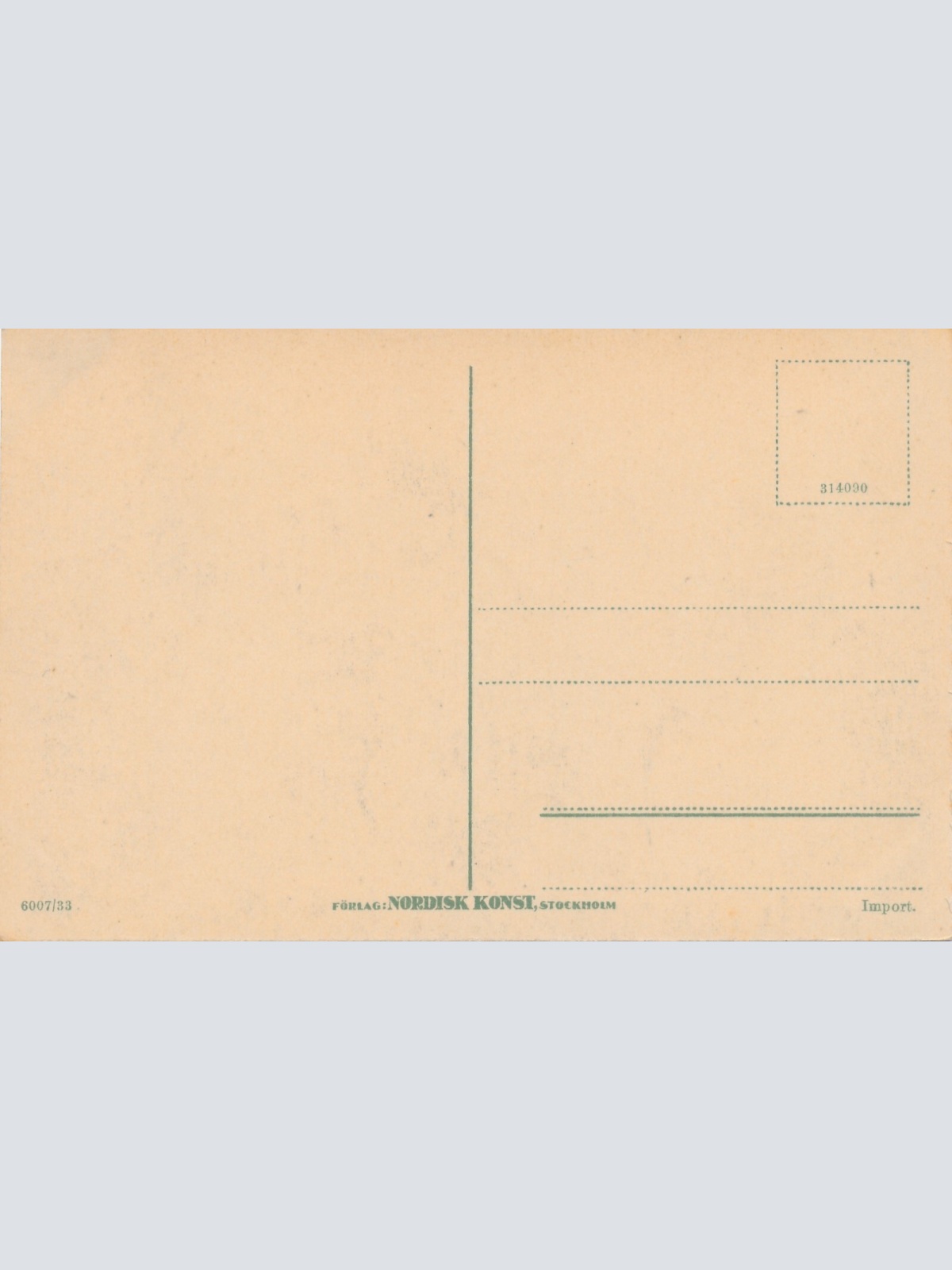 AK aus Stockholm Utsikt mot Djurgarden fran Narvavägen Schweden (7378)