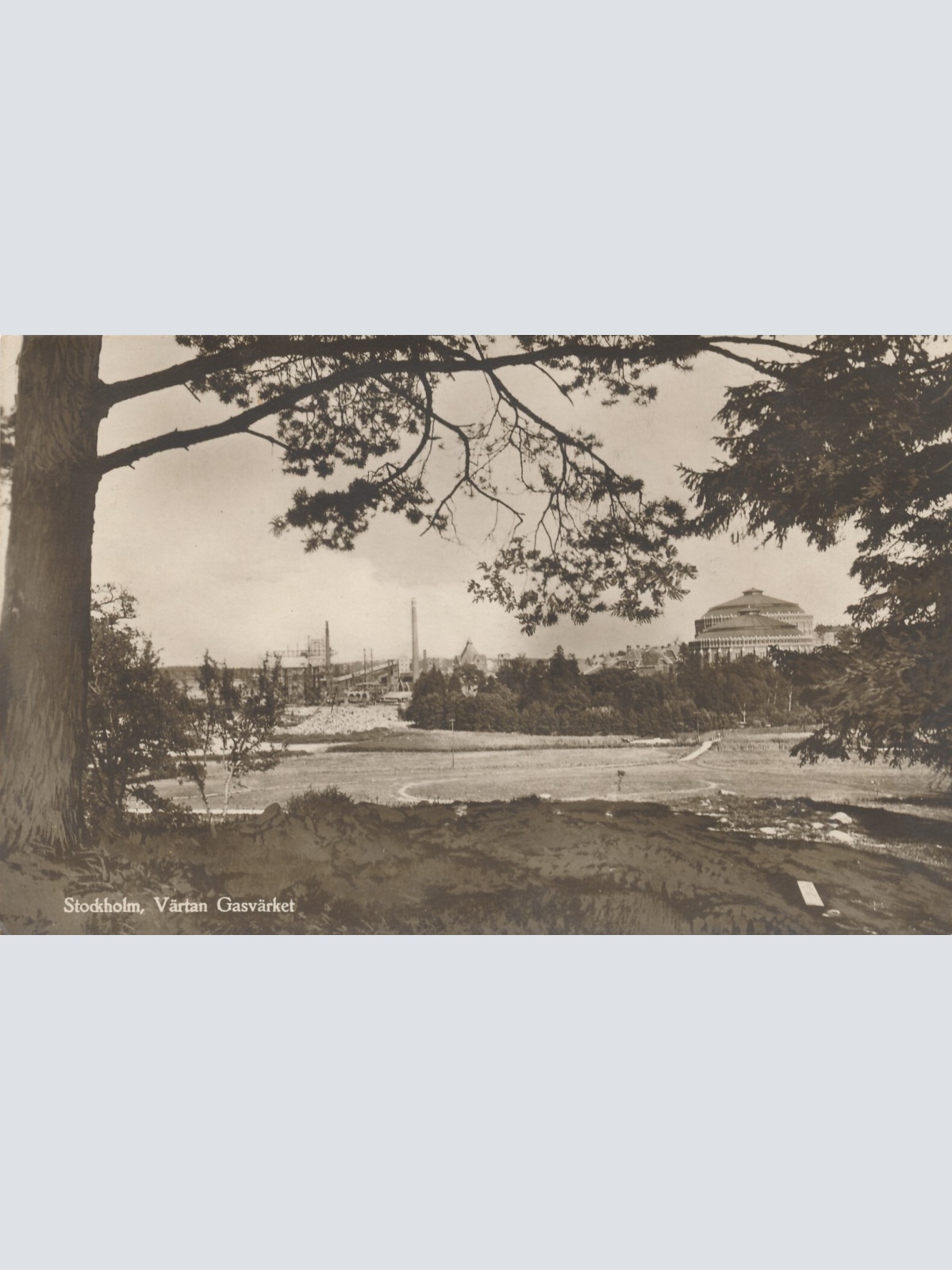 AK aus Stockholm Värtan Gasvärket Schweden (7375)