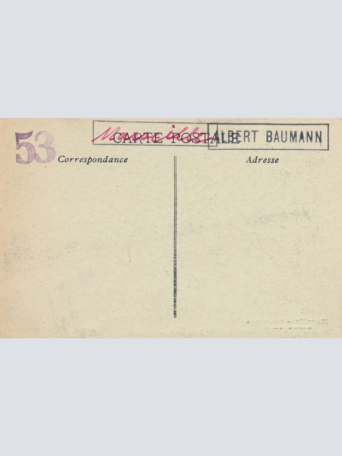 AK aus Marseille Poissonnieres Italien Ansichtskarte (8768)