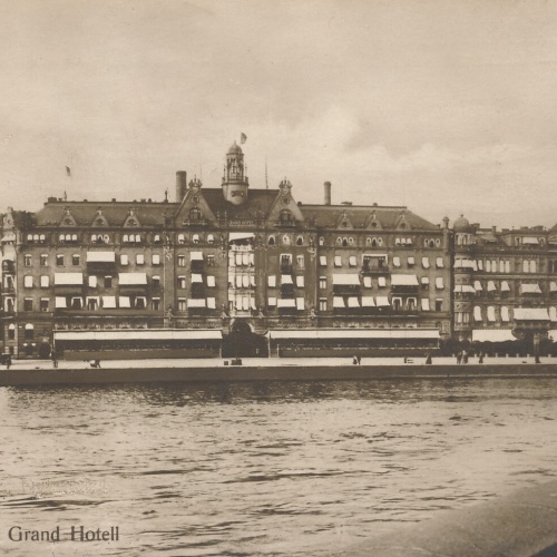 AK aus Stockholm Grand Hotell Schweden (7366)