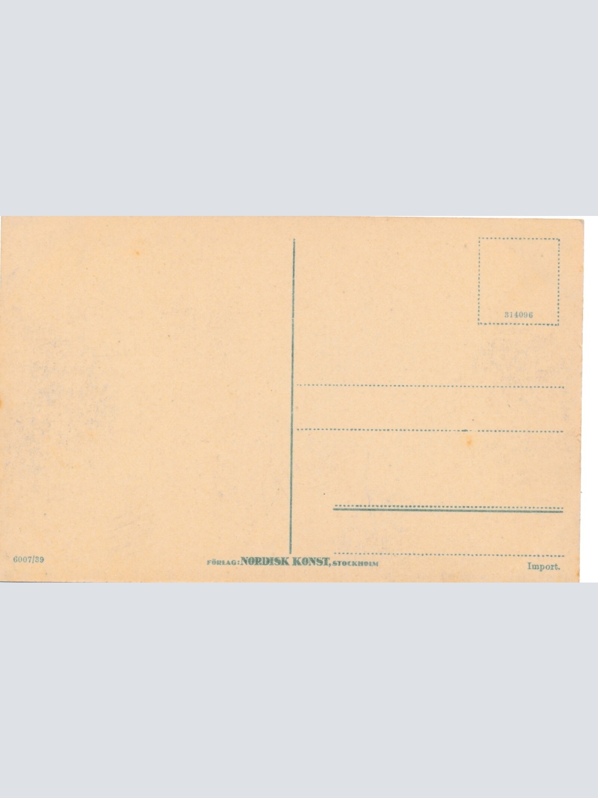 AK aus Stockholm Odenplan med Gustaf Vasa kyrkan Schweden (7369)