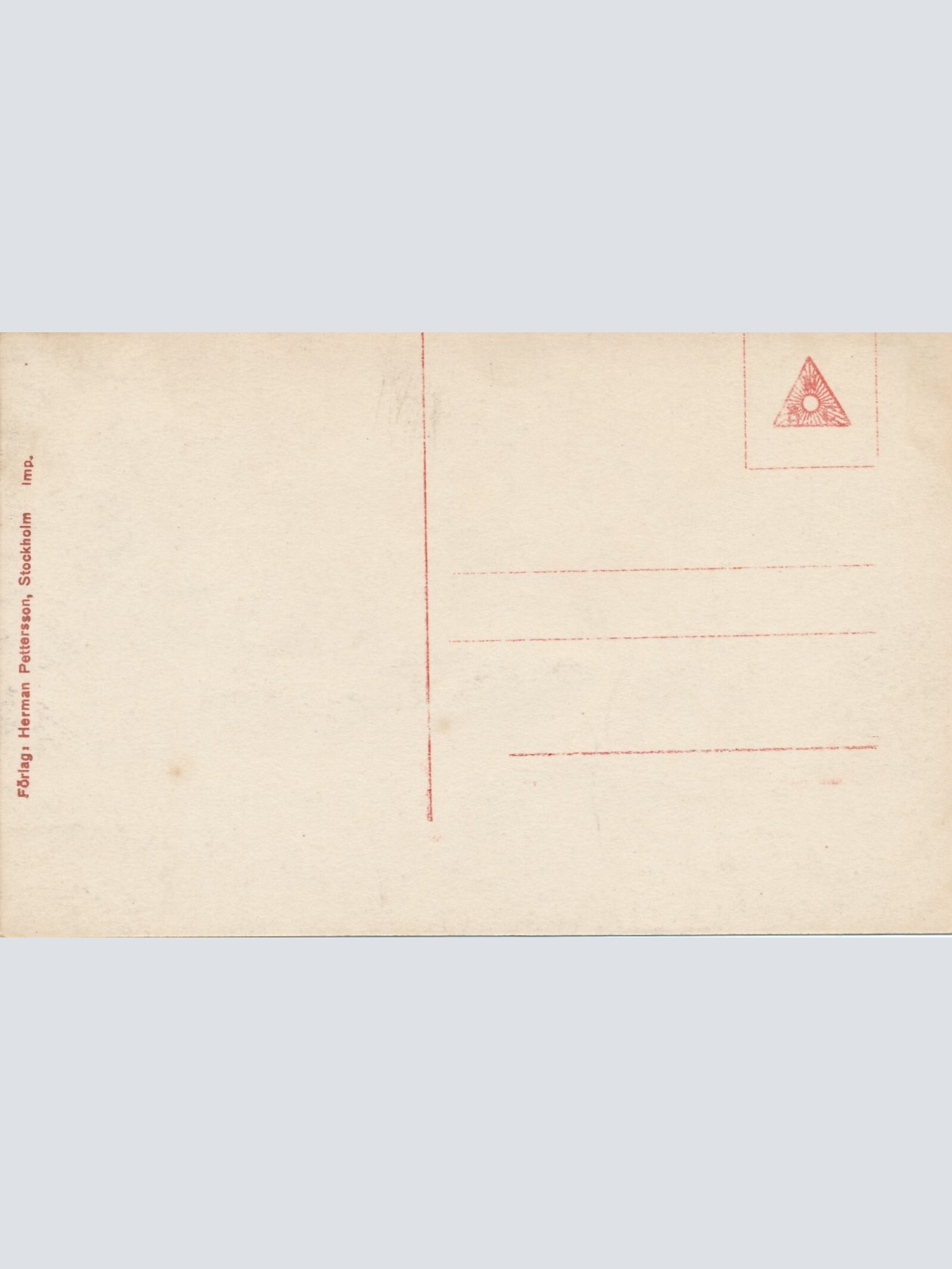 AK aus Stockholm Djurgardsbron Schweden (7374)