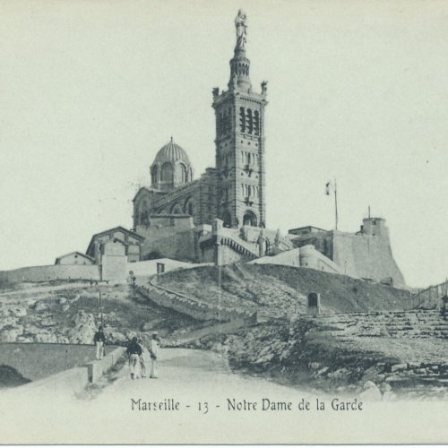 AK aus Marseille Notre dame Italien Ansichtskarte (8771)