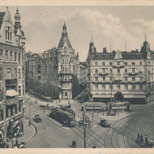 AK aus Stockholm Siureplan Schweden (7383)