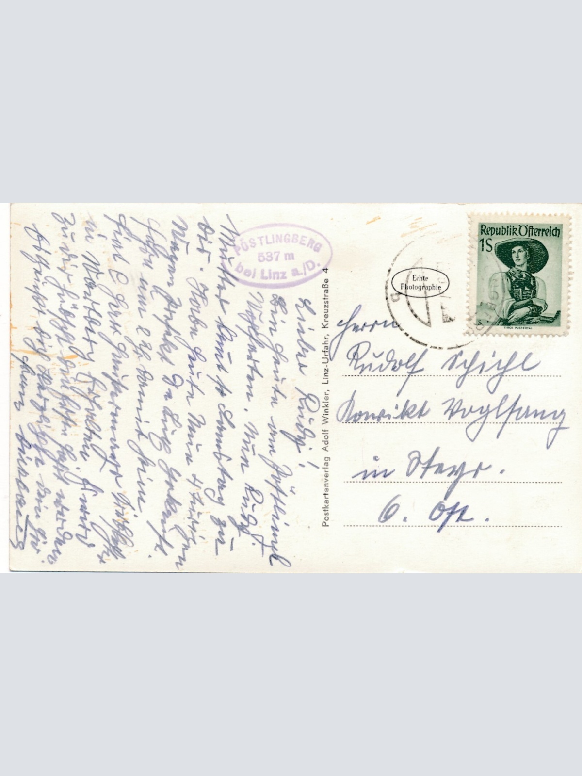 AK aus Linz Oberösterreich Pöstlingberg (J22)