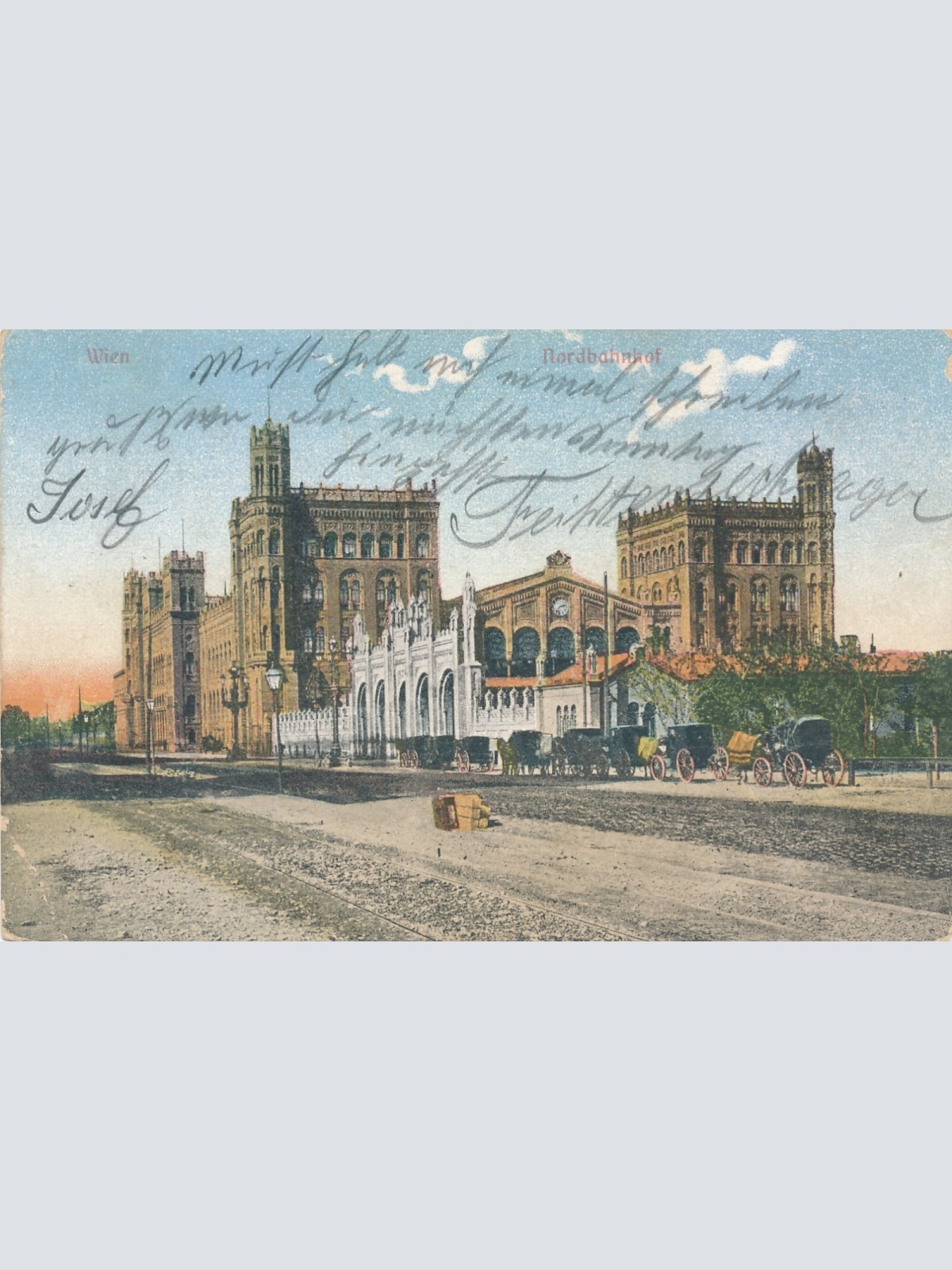 AK aus Wien Nordbahnhof Wien Ansichtskarte (8794)