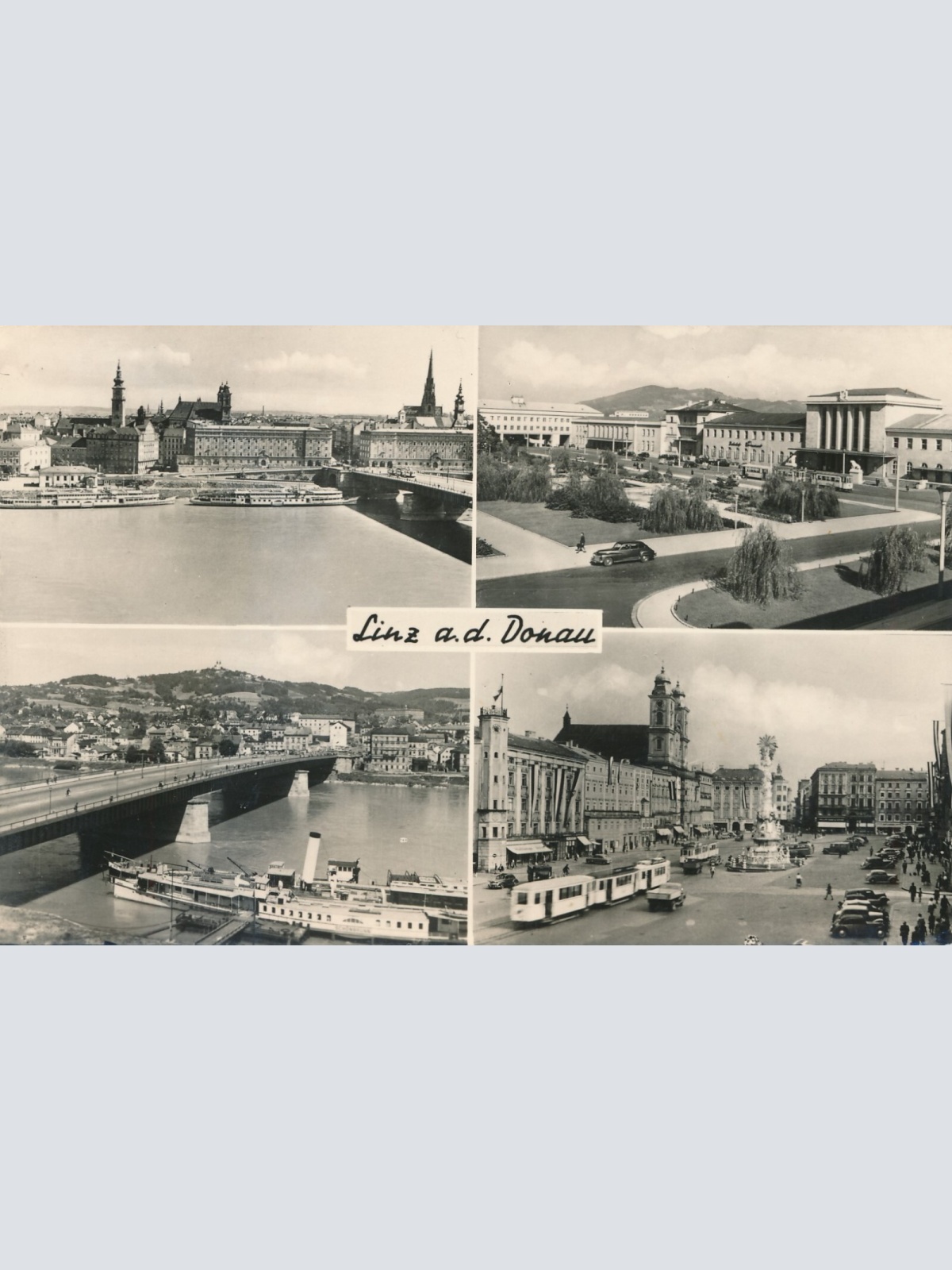 AK aus Linz an der Donau Oberösterreich Mehrbildkarte (J2)
