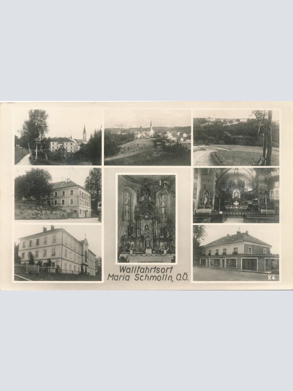 AK aus Maria Schmolln Oberösterreich Wallfahrtsort Mehrbildkarte(J5)
