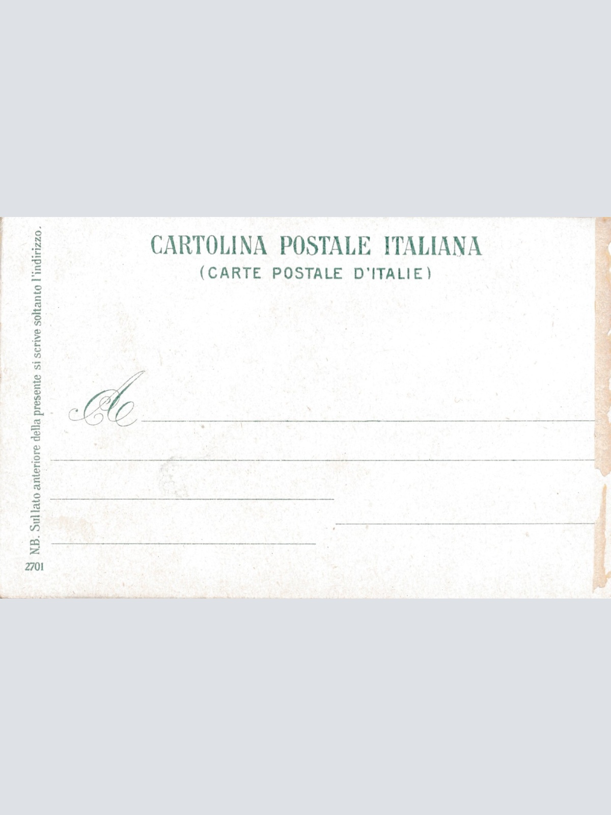 AK aus Napoli Panorama da Posillipo Italien Ansichtskarte (9158)