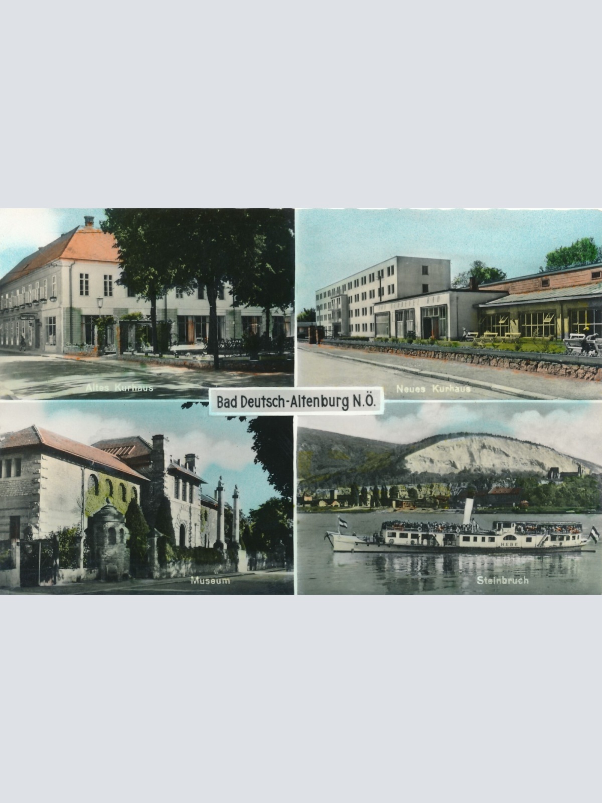 AK aus Bad Deutsch Altenburg Mehrbildkarte Niederösterreich Ansichtskarte (8782)