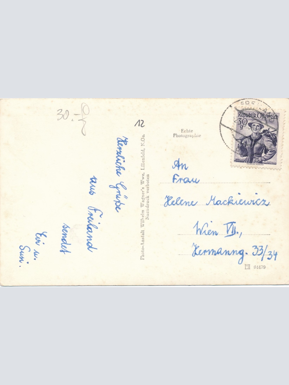 AK aus Freiland Niederösterreich Ansichtskarte (8786)