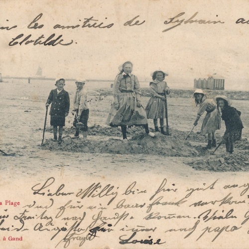 AK aus Heyst am Strand Belgien (9144)