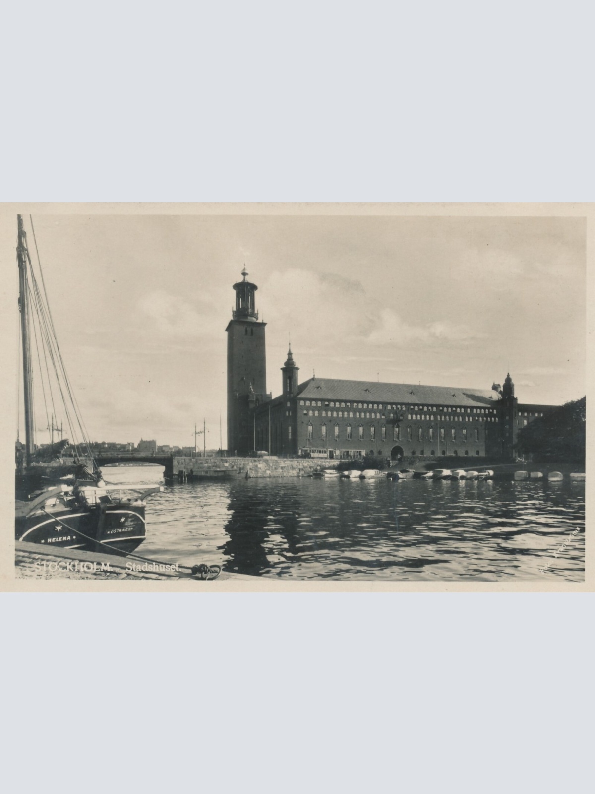 AK aus Stockholm Stadshuset Schweden (7359)