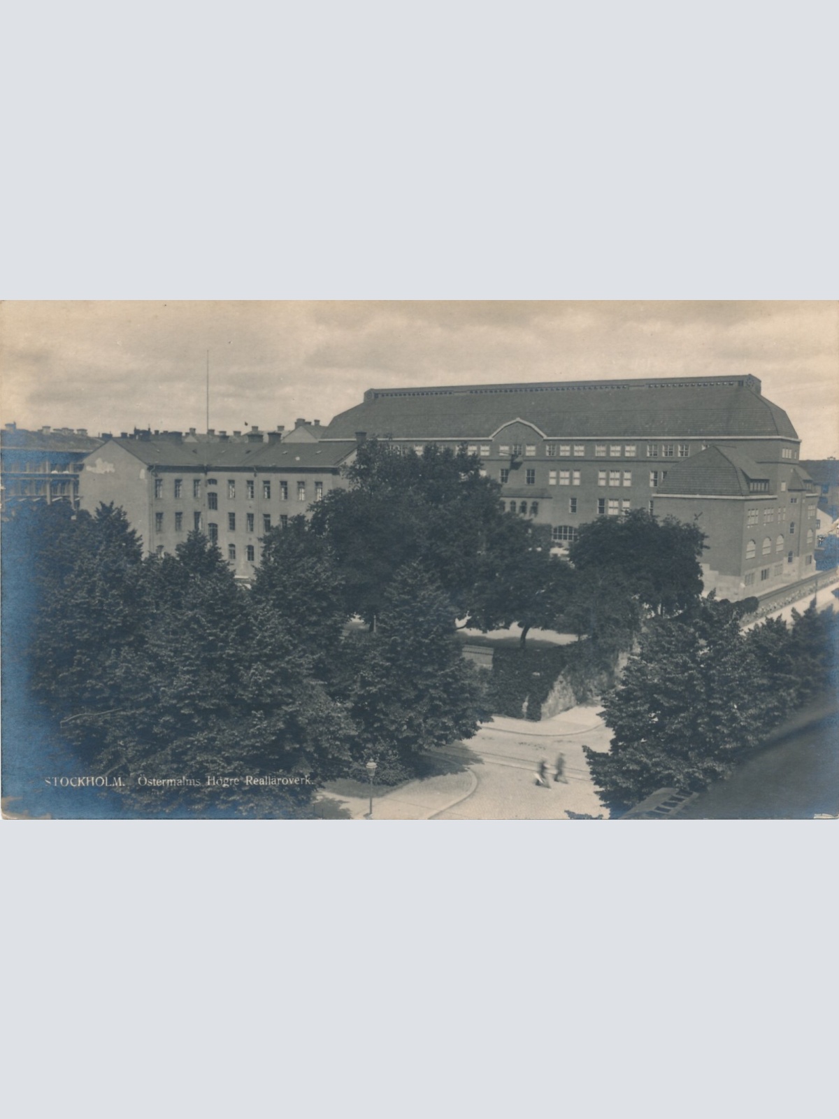 AK aus Stockholm Östermalms Högre Reallaroverk Schweden (7376)