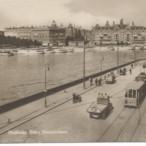 AK aus Stockholm Södra Blassieholmen Schweden (7364)