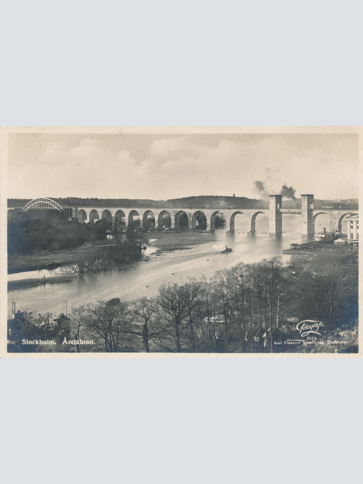 AK aus Stockholm Arstabron Schweden (7391)