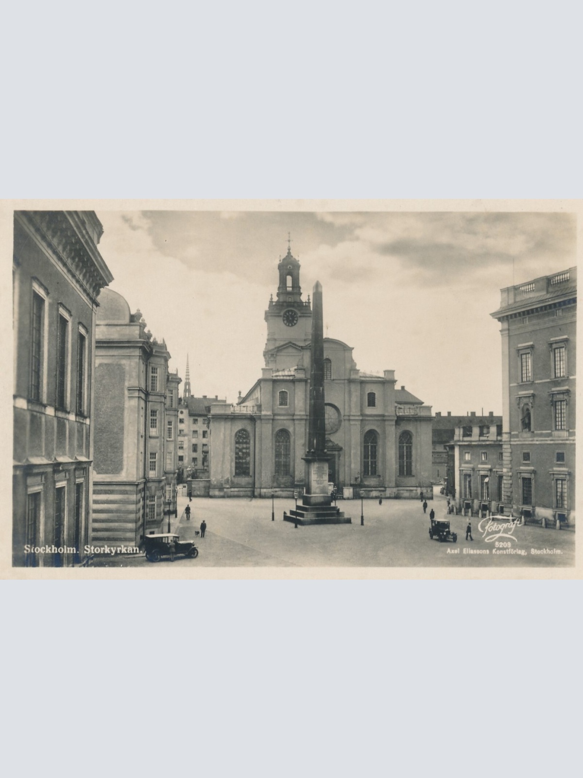 AK aus Stockholm Storkyrkan Schweden (7373)