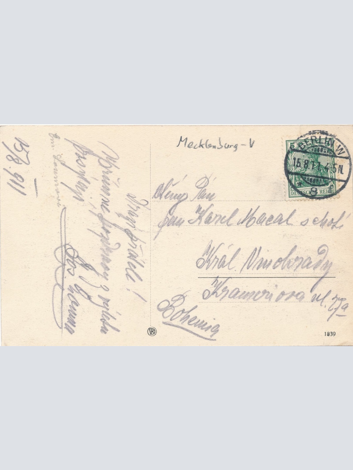 AK aus Heringsdorf mit Kurhaus Mecklenburg - Vorpommern Ansichtskarte (9206)