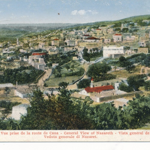 AK aus Nazareth general View Israel Asien Ansichtskarte (9195)