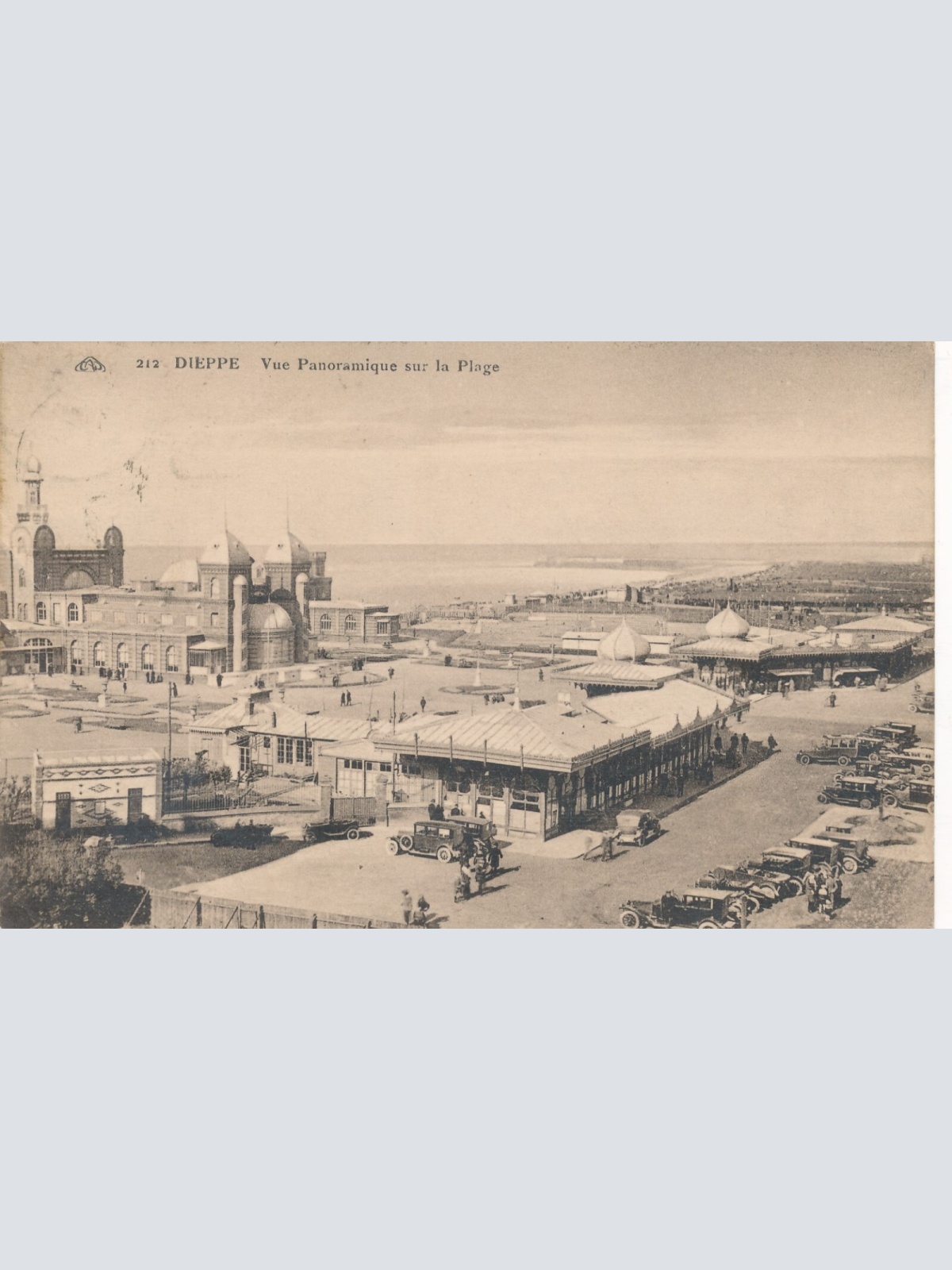 AK aus Dieppe vue Panoramique Frankreich Ansichtskarte (9171)