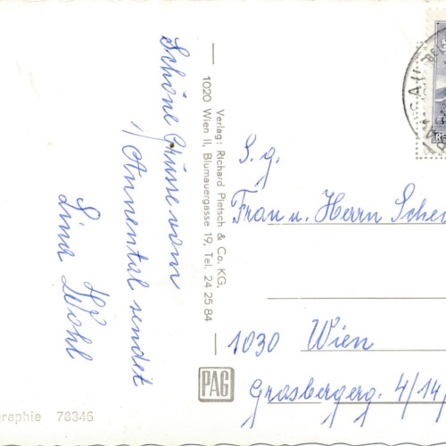 AK aus Ramsau bei Hainfeld Niederösterreich Urlaubsheim Annental (J60)