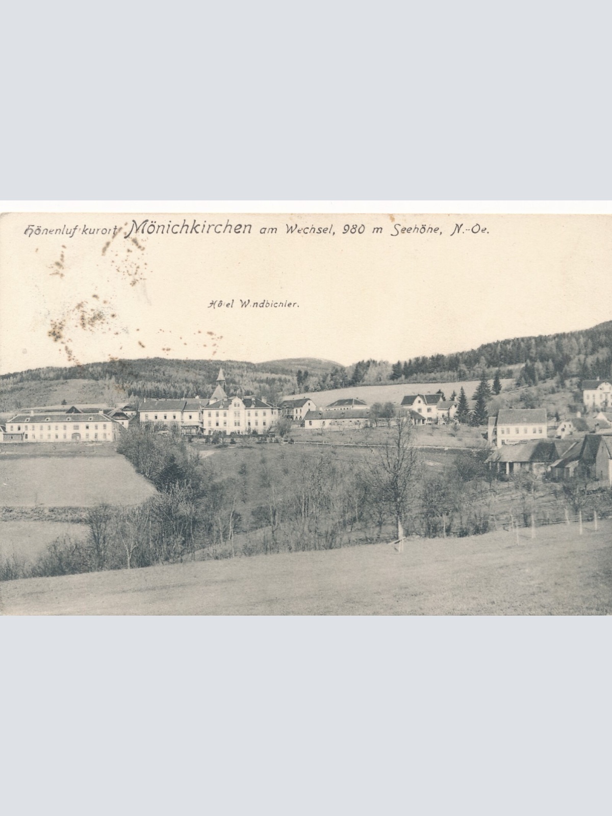 AK aus Mönchkirchen am Wechsel Niederösterreich (J65)