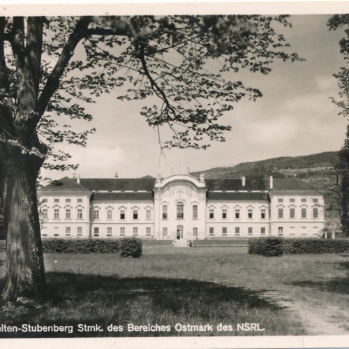 AK aus Schielleiten-Stubenberg Steiermark Schloss (J67)