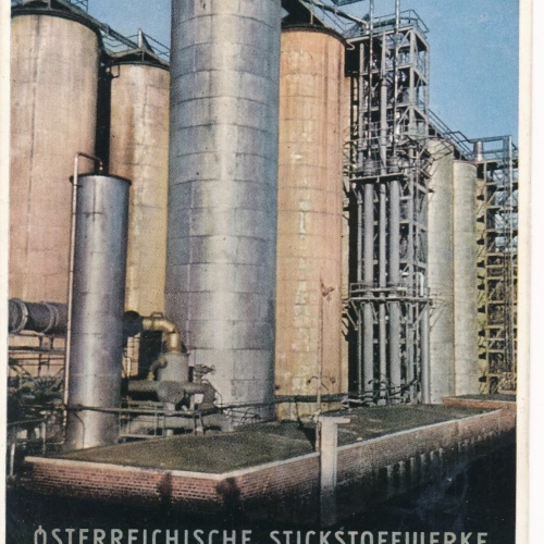AK aus Linz an der Donau Stickstoffwerke Oberösterr. Ansichtskarte (8985)