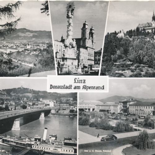 AK aus Linz an der Donau Mehrbildkarte Oberösterreich Ansichtskarte (8971)