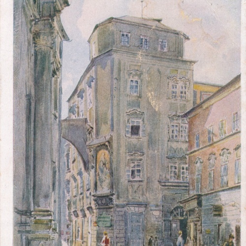 Künstler - AK Heimatwerk aus Linz an der Donau Oberösterr. Ansichtskarte (8962)