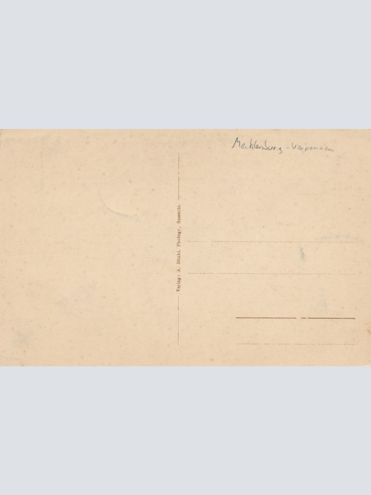 AK aus Sassnitz Fritz Koch Mecklenburg - Vorpommern Ansichtskarte (9066)