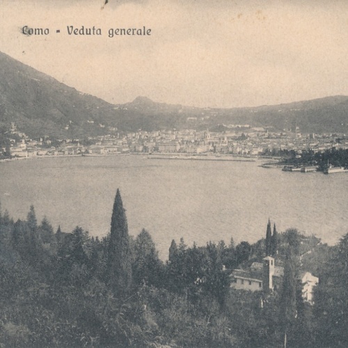 AK aus Como Veduta generale Italien Ansichtskarte (9391)