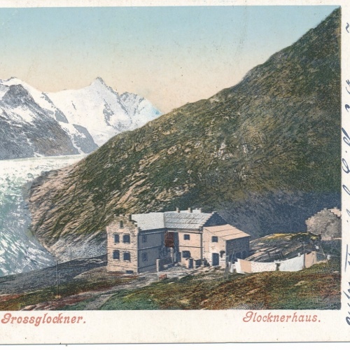 AK vom Großglockner mit Glocknerhaus Kärnten Ansichtskarte (9089)