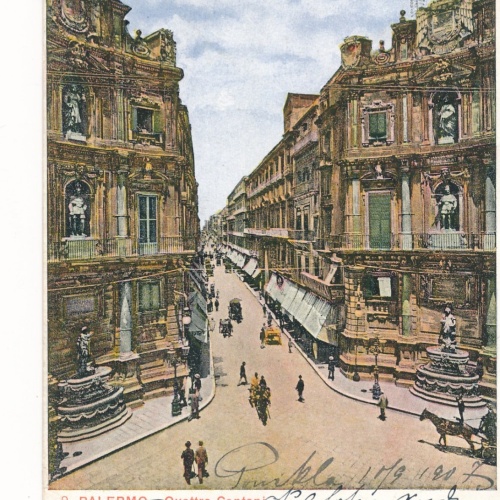 AK aus Palermo Italien Ansichtskarte (9387)