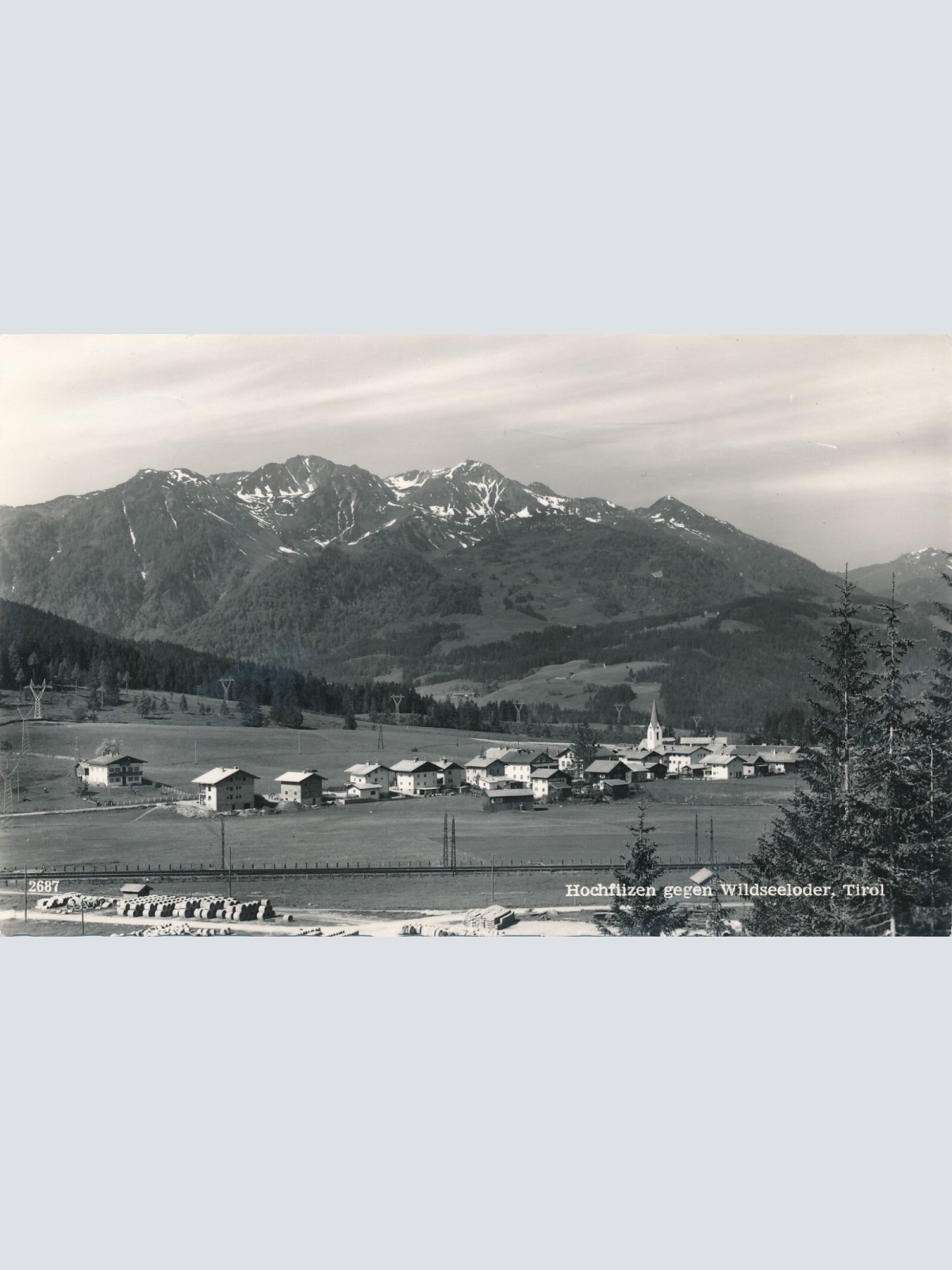 AK aus Hochfilzen Tirol Ansichtskarte (9383)