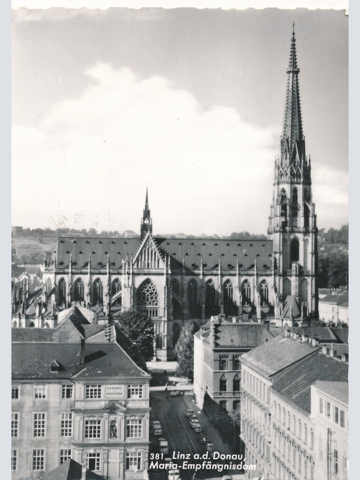 AK aus Linz an der Donau Maria Empfängnisdom Oberösterr. Ansichtskarte (8990)