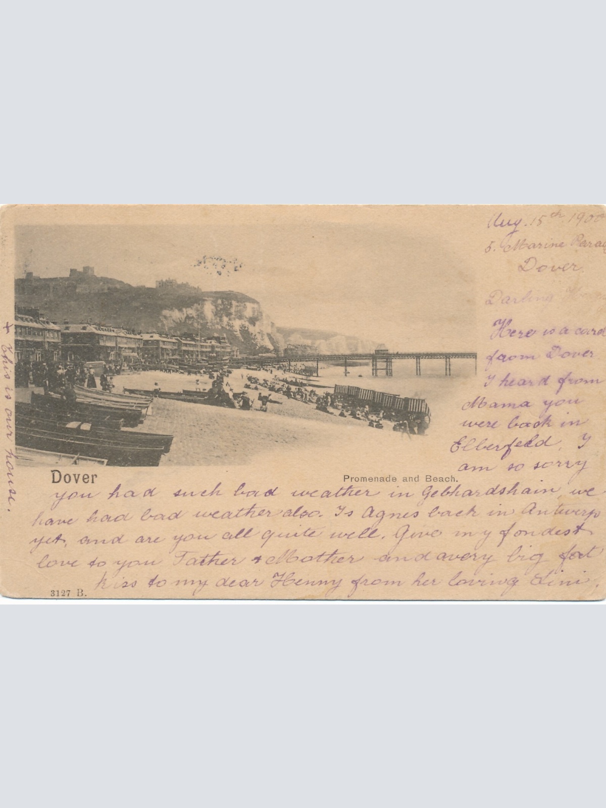 AK aus Dover England Ansichtskarte (9051)