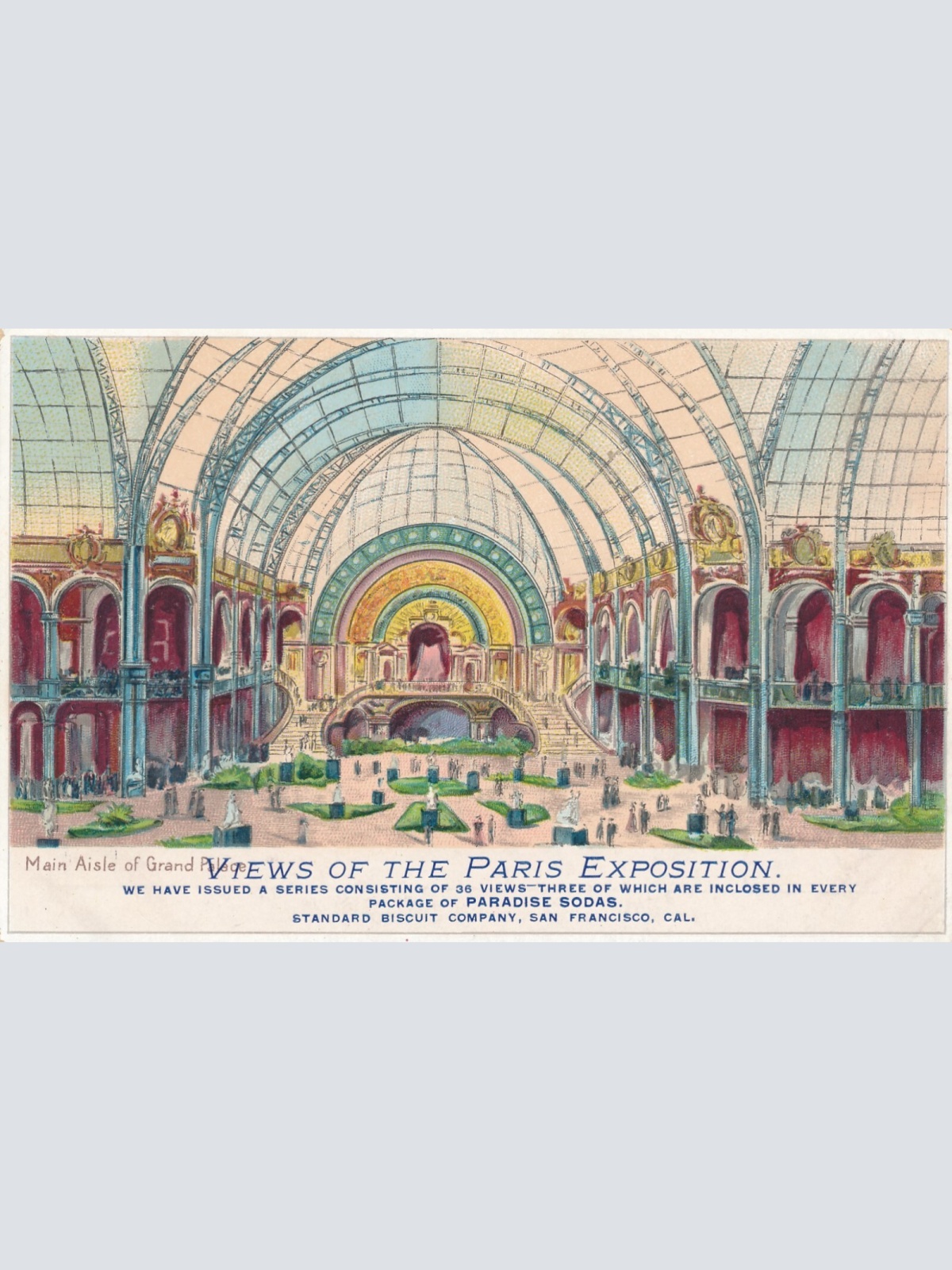 AK aus Paris Grand Palace Frankreich Ansichtskarte (9056)